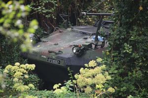 2010년 훈련 중인 아일랜드 Mowag Piranha