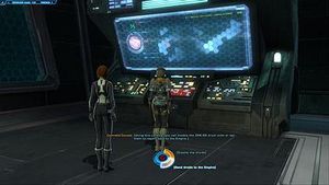 다크 사이드 응답이 강조된 대화 휠의 모습