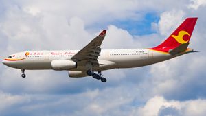 톈진 항공의 에어버스 A330-200 (2017년)