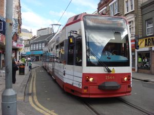 2008년 처치 스트리트의 트램 2544번