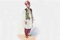 무슬림 소년 (당시 영어로는 Muhammadan이라고 불림), 1914년경