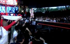 프로 레슬링에서의 하나미치 (2014년 8월 촬영)