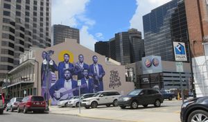 버디 볼든 밴드의 벽화