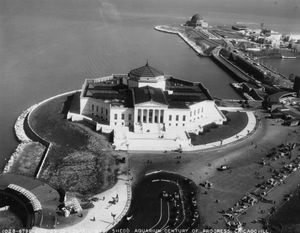 1934년 만국 박람회 진보의 세기 당시의 수족관