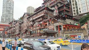 훙야둥(洪崖洞) 전경