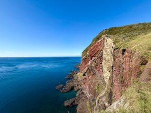 지부리섬의 적벽