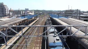 철도 선로 배치도