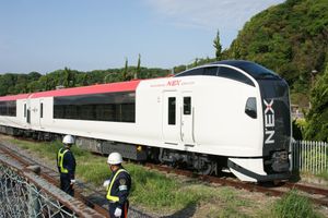 2009년 4월, 도큐 차량에서 출고되어 지무지역 옆에 있는 Ne002와 Ne001 편성