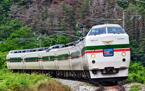 189계 갑신 익스프레스사카키타역 - 히지리코겐역 간（2016년 6월 25일）