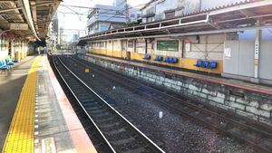 2022년 12월의 승강장