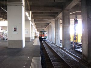 오야마역 료모선 115계 열차