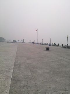 상하이 로케이션 중 하나인 빈장 공원