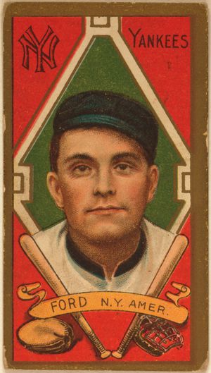 러스 포드의 야구 카드