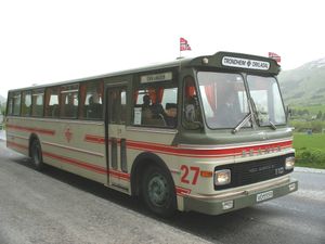 1973년 Vest Karosseri가 차체를 제작한 노르웨이의 보존된 스카니아 B110