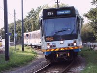 메트로 51계통(포르트와흐타르역 부근)