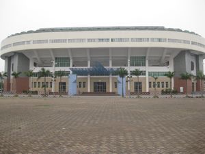 꾸언응우아 스포츠 궁전은 모든 체조 경기를 개최했다.