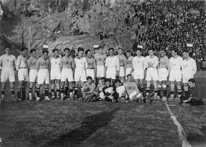 1924년 11월 30일, 올림피아와 글로리아의 합병 전 마지막 경기