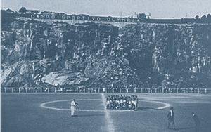 1921-22 시즌의 칸트리다 경기장. 당시 구장의 이름은 클럽의 원래 이름에 따라 캄포 스포르티보 올림피아였다.