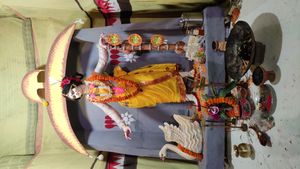 사라스바티 푸자, 찬다나가르, 서벵골