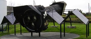 툴루즈 우주도시에 전시된 XMM-뉴턴 모형