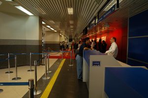 2008년 공항 체크인