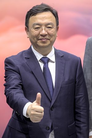 BYD의 창업자, 회장 겸 CEO인 왕촨푸