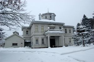 영화 속 그레이스 필드 하우스의 촬영 장소인 텐쿄카쿠 사진