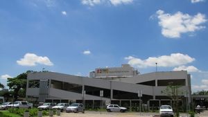 파울리니아 시립 병원 Vereador Antônio Orlando Navarro의 외부 모습 (개조 후)