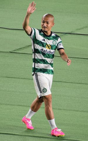 2023년 셀틱에서 활동하는 마에다