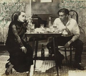 안드레아 팔마와 도밍고 솔레르, 라 무헤르 델 푸에르토 (1934)에서.