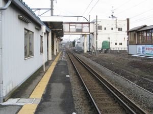 3선 궤조로 되어 있는 1번선