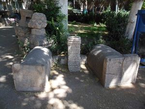 엘 아미르 정원에 있는 로마 유적