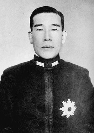 1940년경 하세가와 기요시 제독