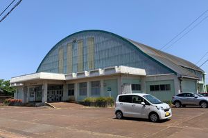 쿄가세 촌민 체육관(합병 후 2020년 6월 촬영)