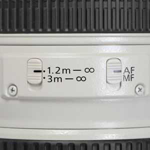 초점 모드 및 초점 거리 스위치