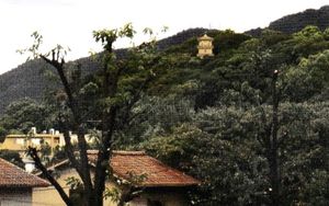 미카게 가미노야마의 오바야시 요시오 저택의 탑 (1950년)