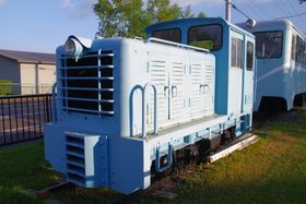 구 쓰루이 촌영 궤도의 디젤 기관차