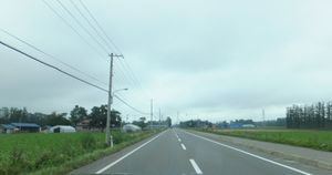 사사카와 부근 국도 274호선 (2012년 9월)