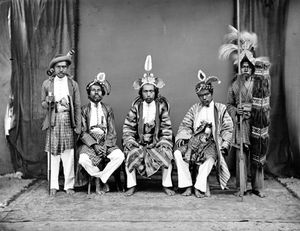 부톤 섬 대표단의 초상화