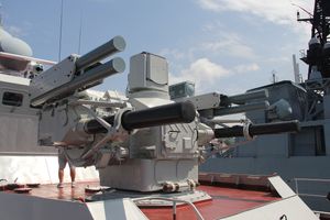 카쉬탄 CIWS 및 판치르-M과 유사한 러시아제 팔마 CIWS는 9M337 소스나-R과 같은 고속 회전식 기관포와 단거리 지대공 미사일의 조합이다.