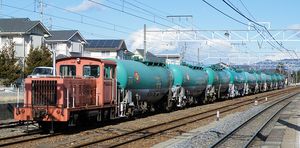 하역을 마치고 착발선으로 이동한 타키차(2009년 1월)