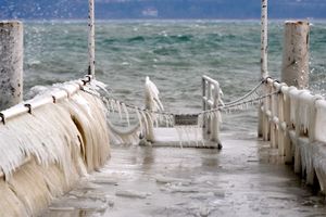 그랑송 항구의 일부