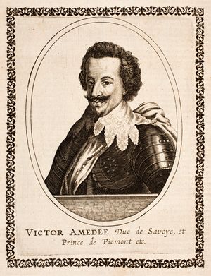 비토리오 아메데오 1세의 판화