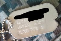 항공자위대의 인식표