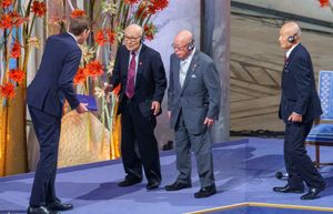 노벨 평화상을 수상하다