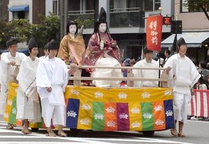 지다이마츠리에서의 분장