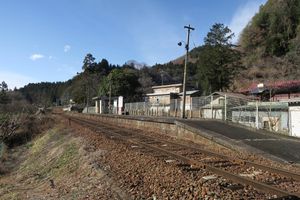 고나카역 전경(2024년 12월)