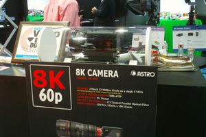 2013년 NAB 쇼에서 시연된 Astro Design 8K 카메라