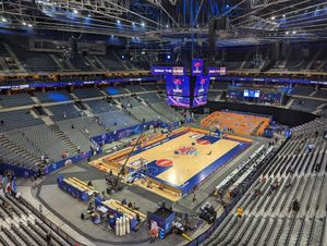 유로바스켓 2022 경기 중