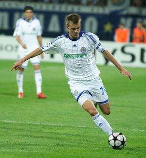 2009년 디나모 키예프에서 뛰는 야르몰렌코